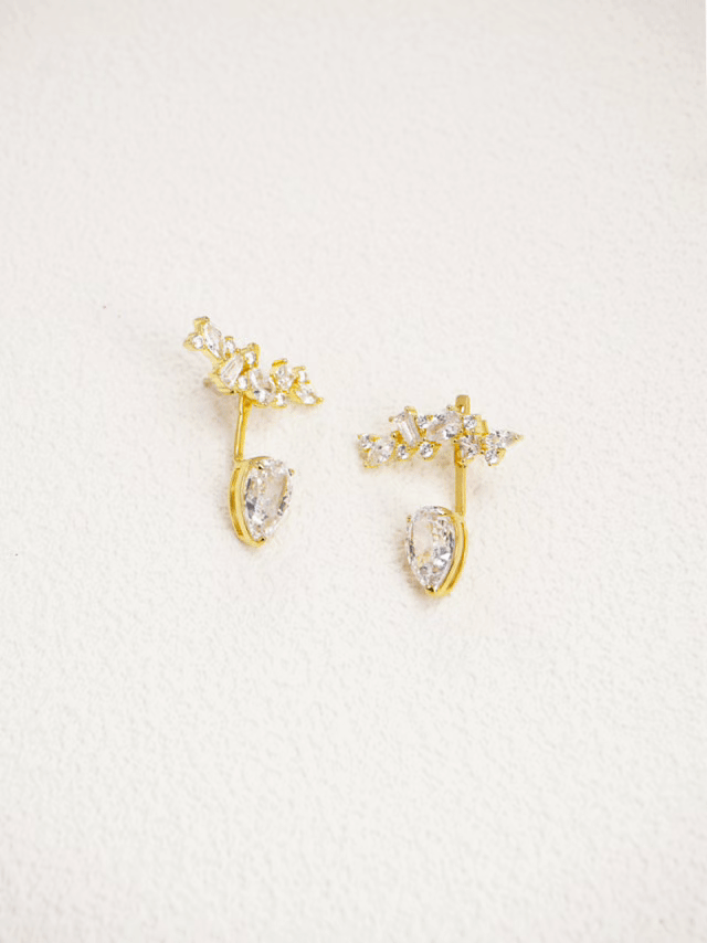 Starlit Sparkle Stud Earrings GE001