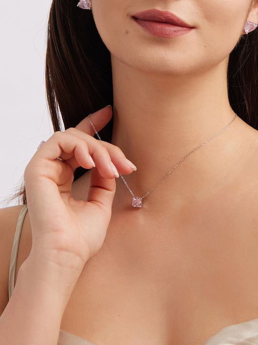 Frosted Blossom Necklace GN001