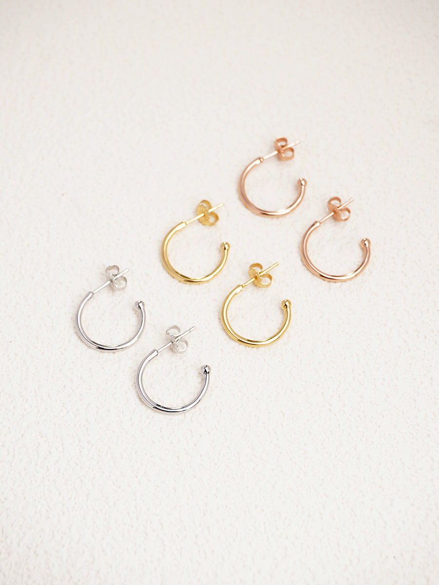 Half Hoop Earrings PE001