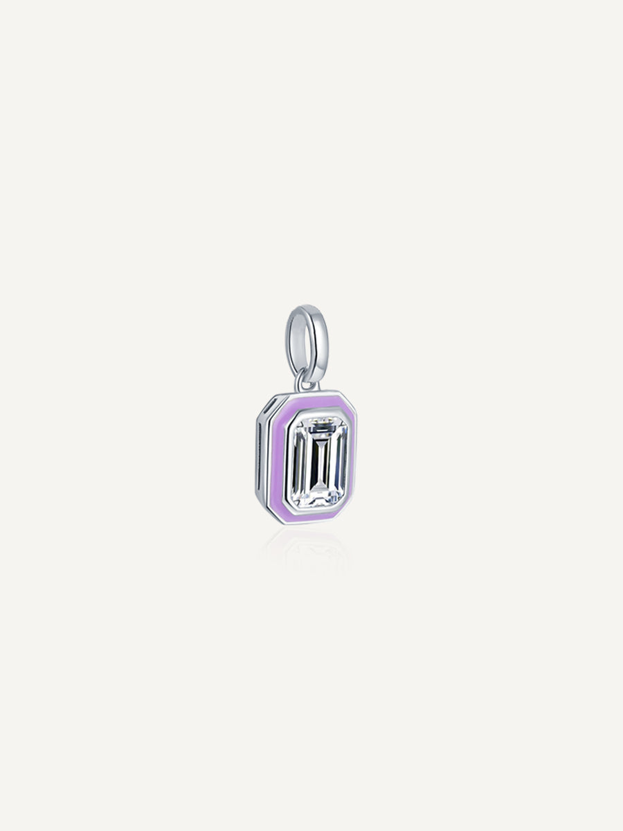 Enduring Halo Gem Pendant Charms PN004