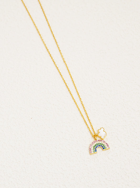 Rainbow Glow Necklace PN007