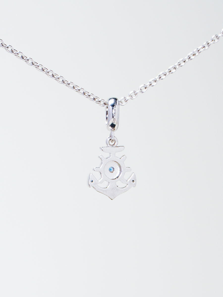 Triumphant Silver Seaman Necklace Set PN012SVSET