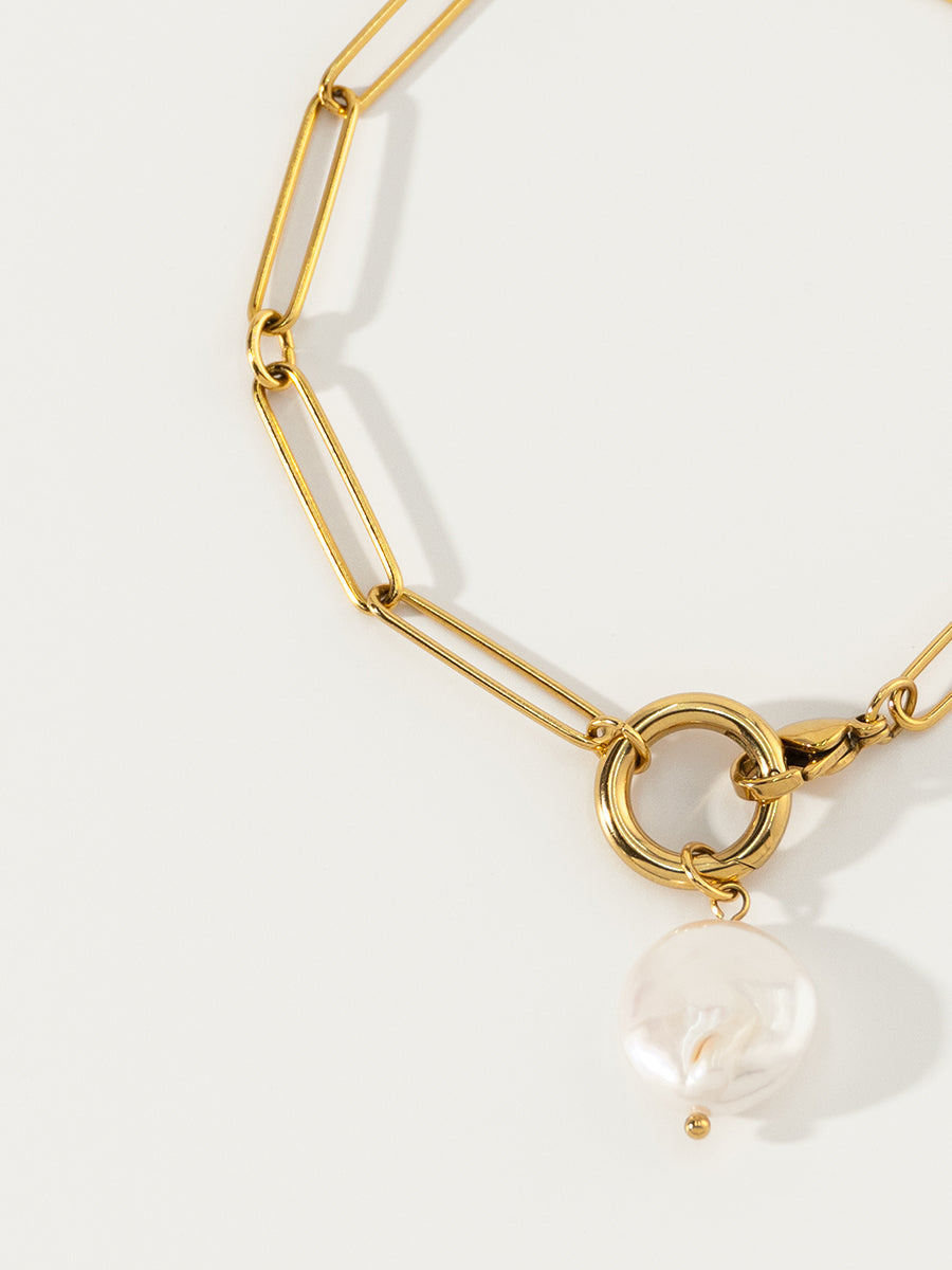 Nymph Baroque 18K Gold Pandent Bracelets