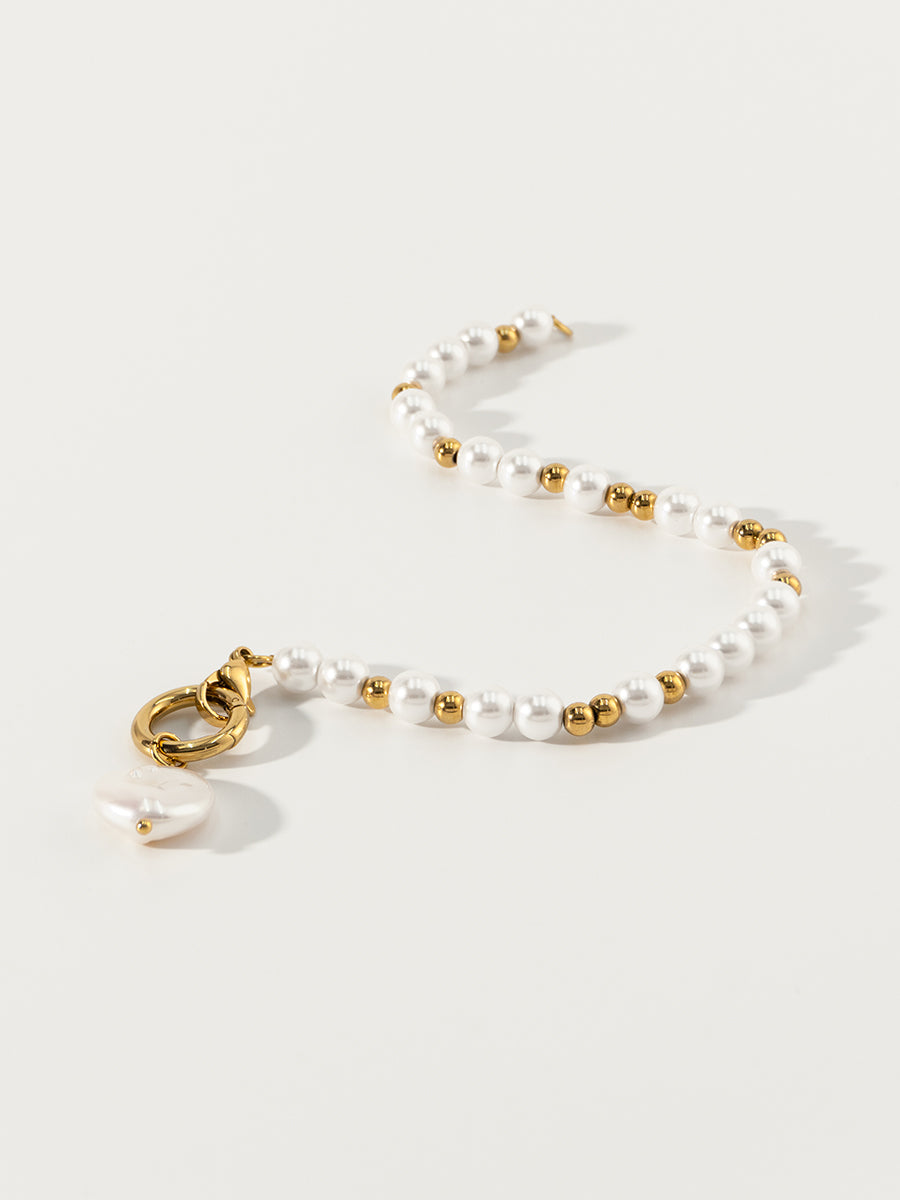 Nymph Baroque Pearl 18K Gold Bracelets