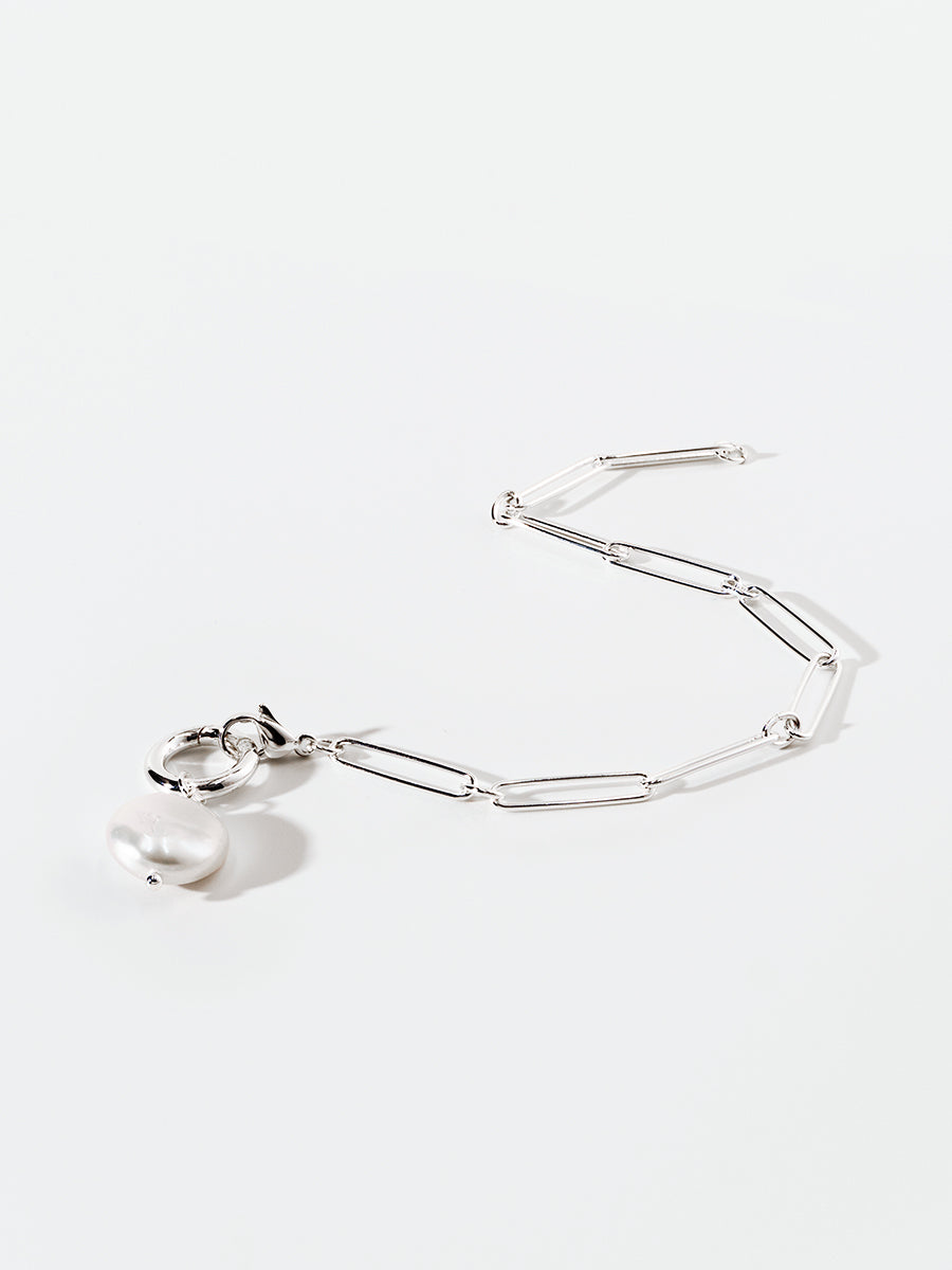 Nymph Baroque Silver Pandent Bracelets
