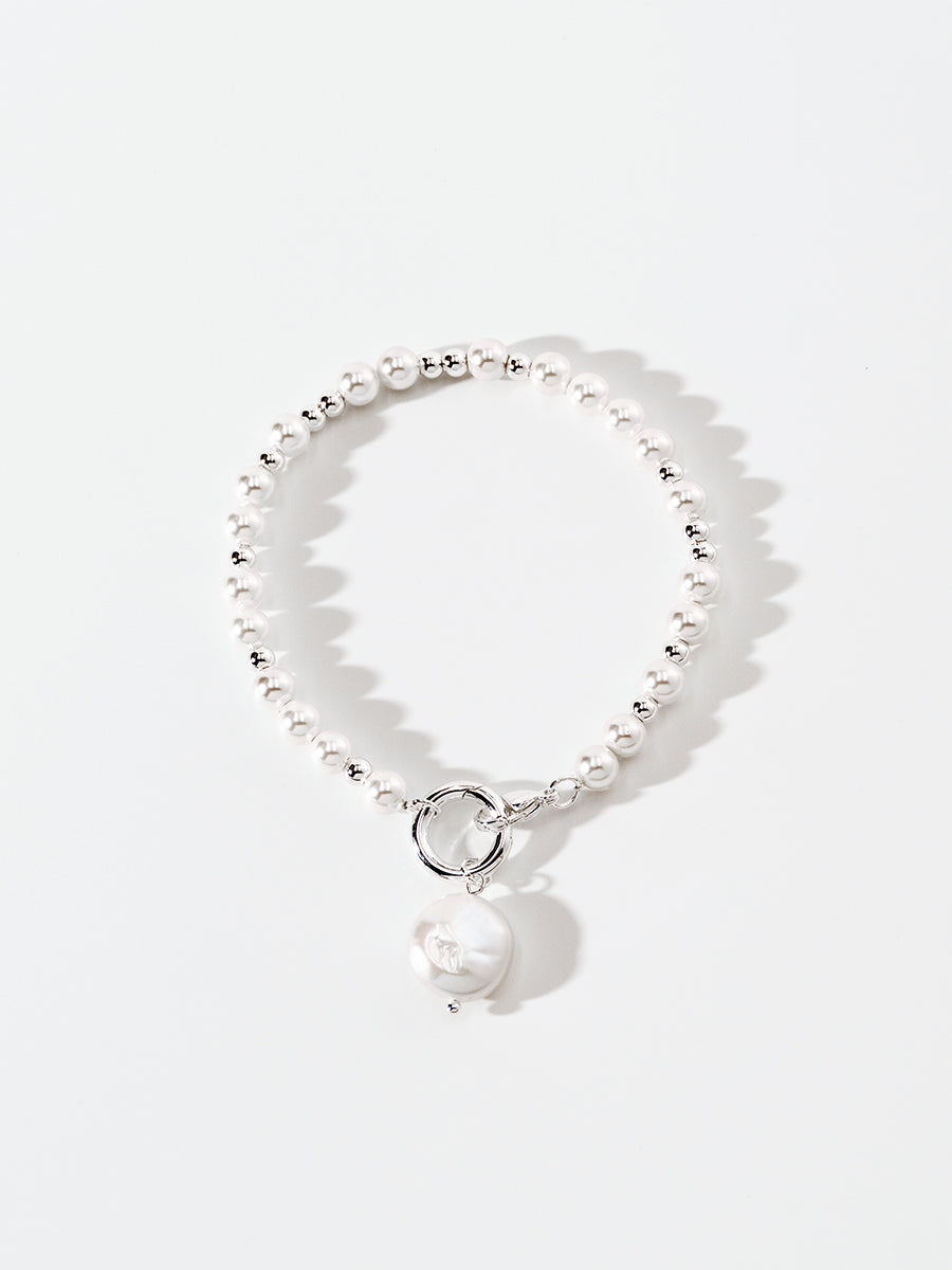 Nymph Baroque Pearl Silver Bracelets