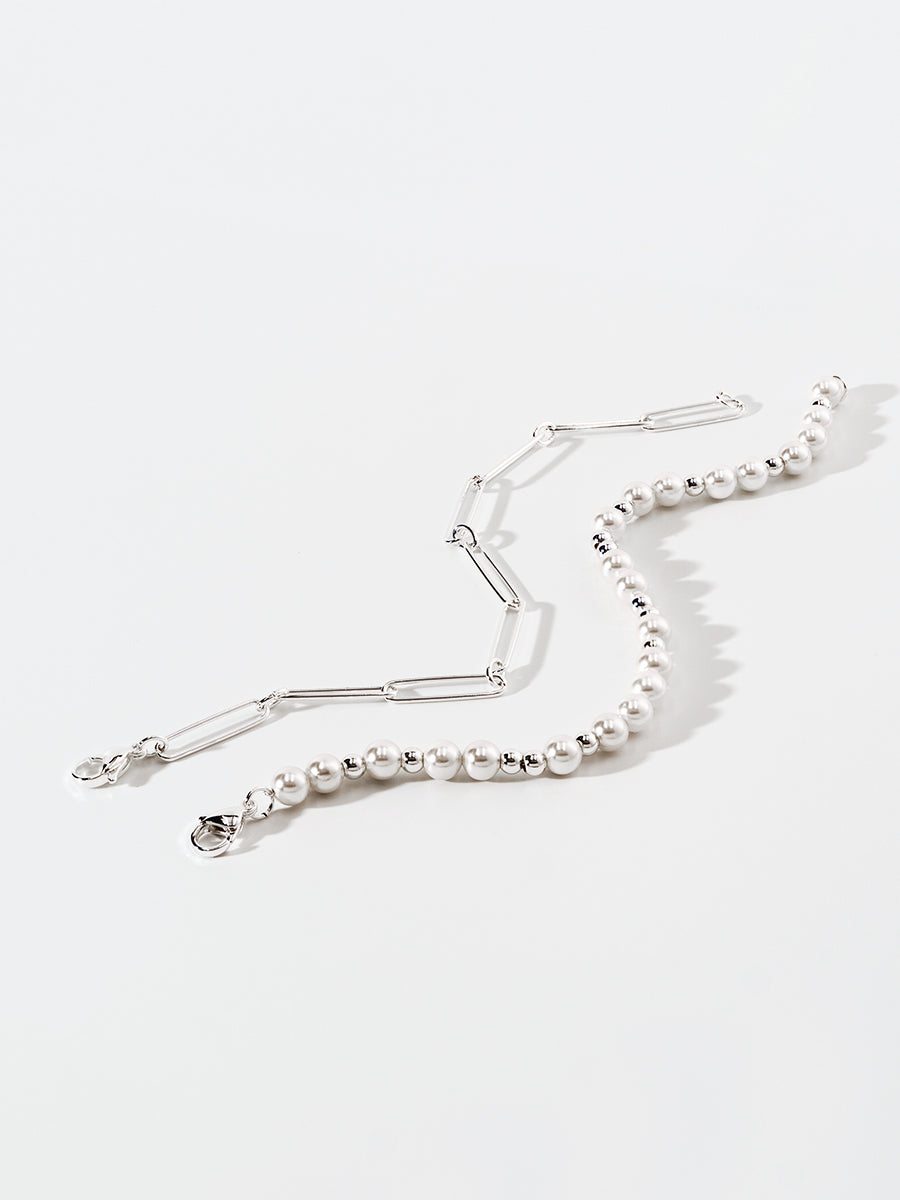 Nymph Pearl Silver Bracelets Sets