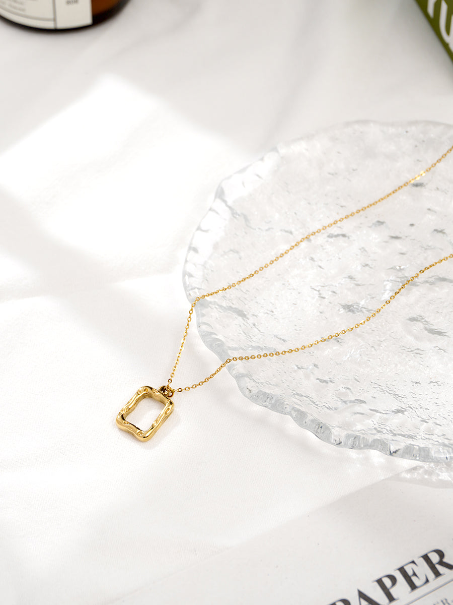 Canvas Frame Necklace RN008