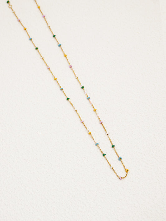 Rainbow Enamel Choker RN011