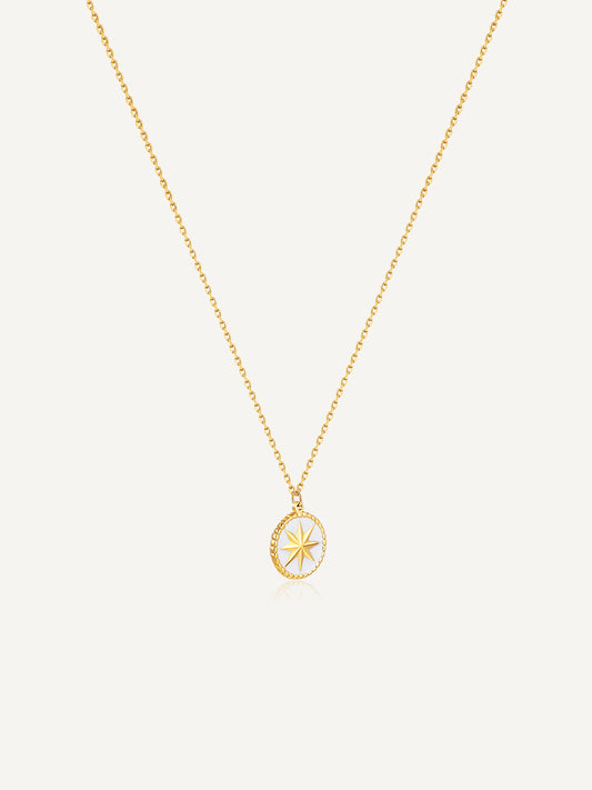 Stainless Steel-necklace-Gold-Rizzing