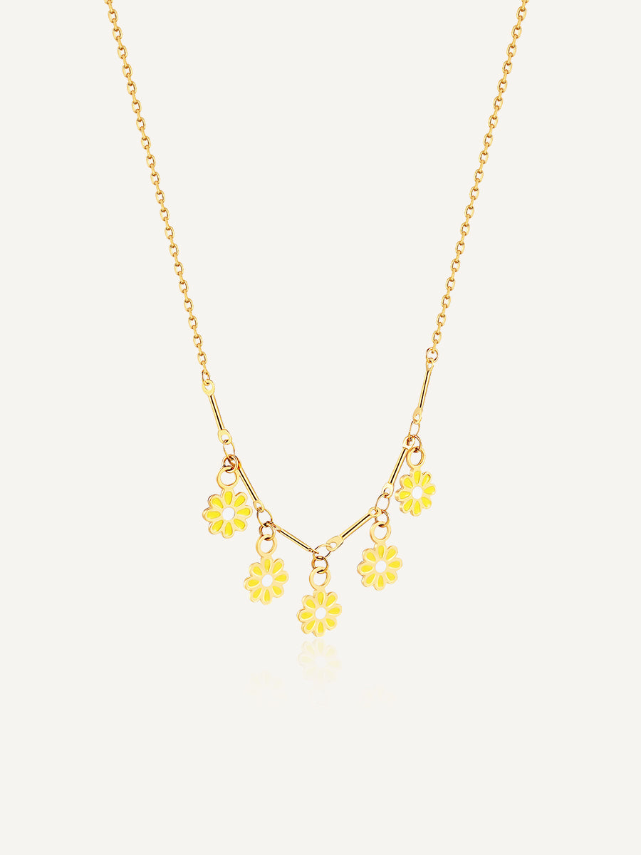 Stainless Steel-necklace-gold-rizzing