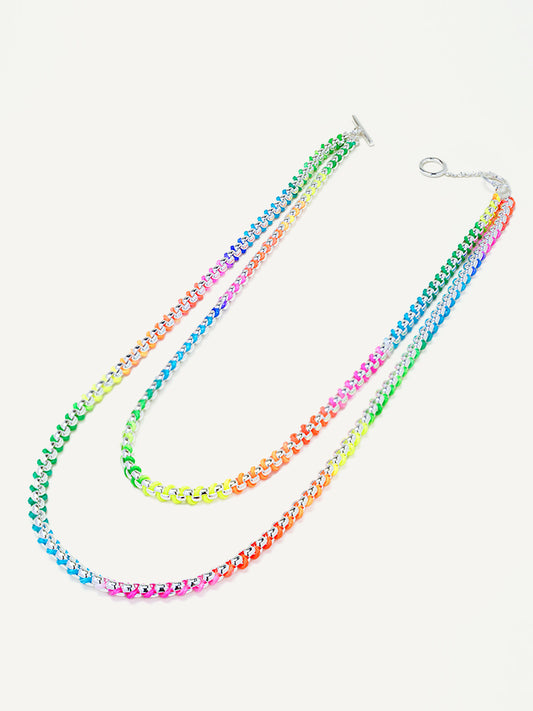 Pride Edition Silver Braided Rainbow Set