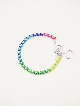 Silver Rainbow Hand-woven Bracelet RB021