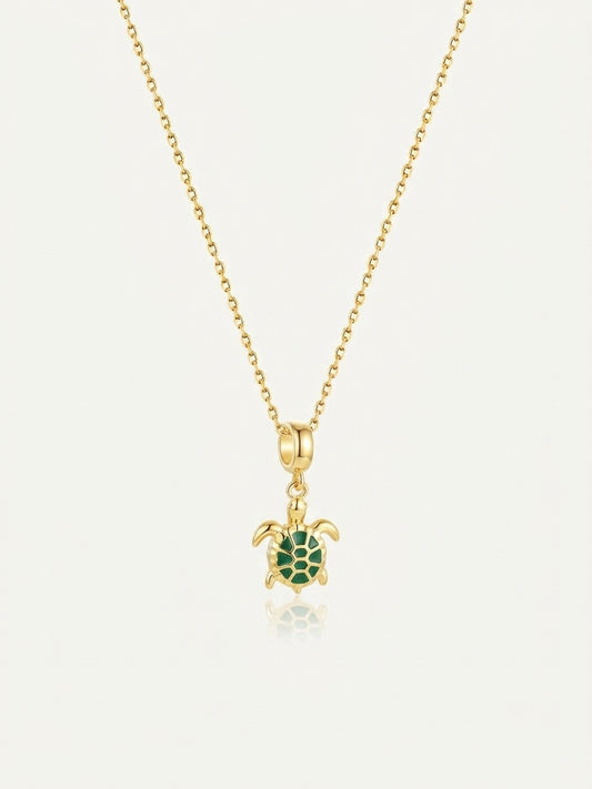 Tiny Turtle Necklace PC008