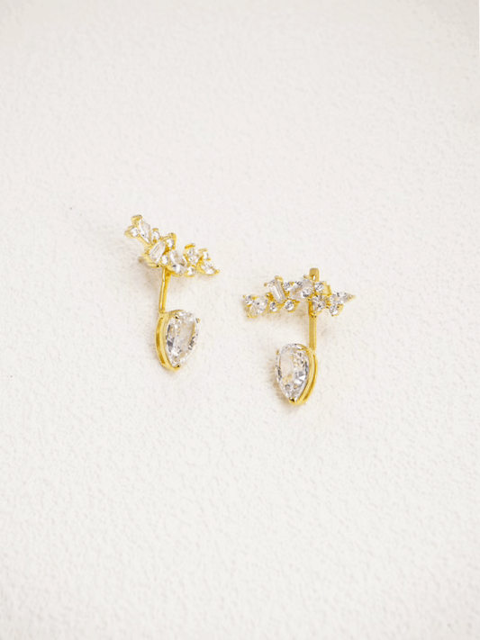 Starlit Sparkle Stud Earrings GE001