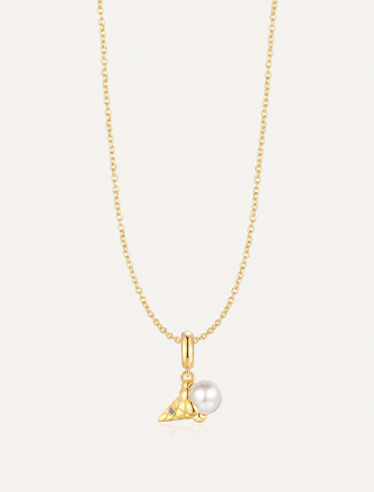 Ice Cream Pearl Necklace