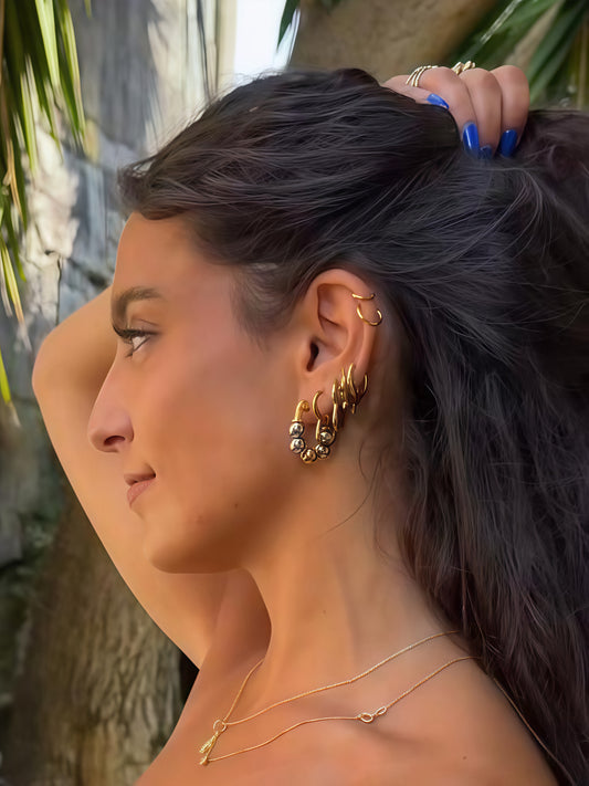 Timeless Duo Hoops