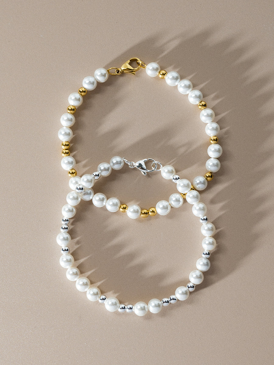 Nymph Pearl Silver Bracelets RB039SV02
