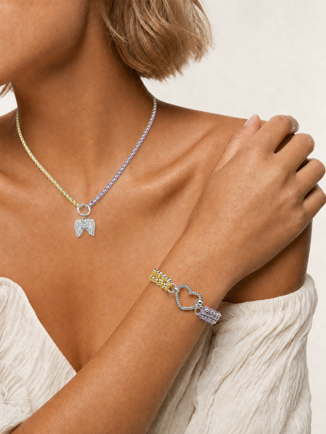 Color Clash Hand-woven Bracelet