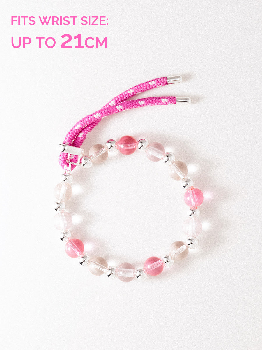The Rhythm Seeker Bracelet Wanderer  Blossom Pink