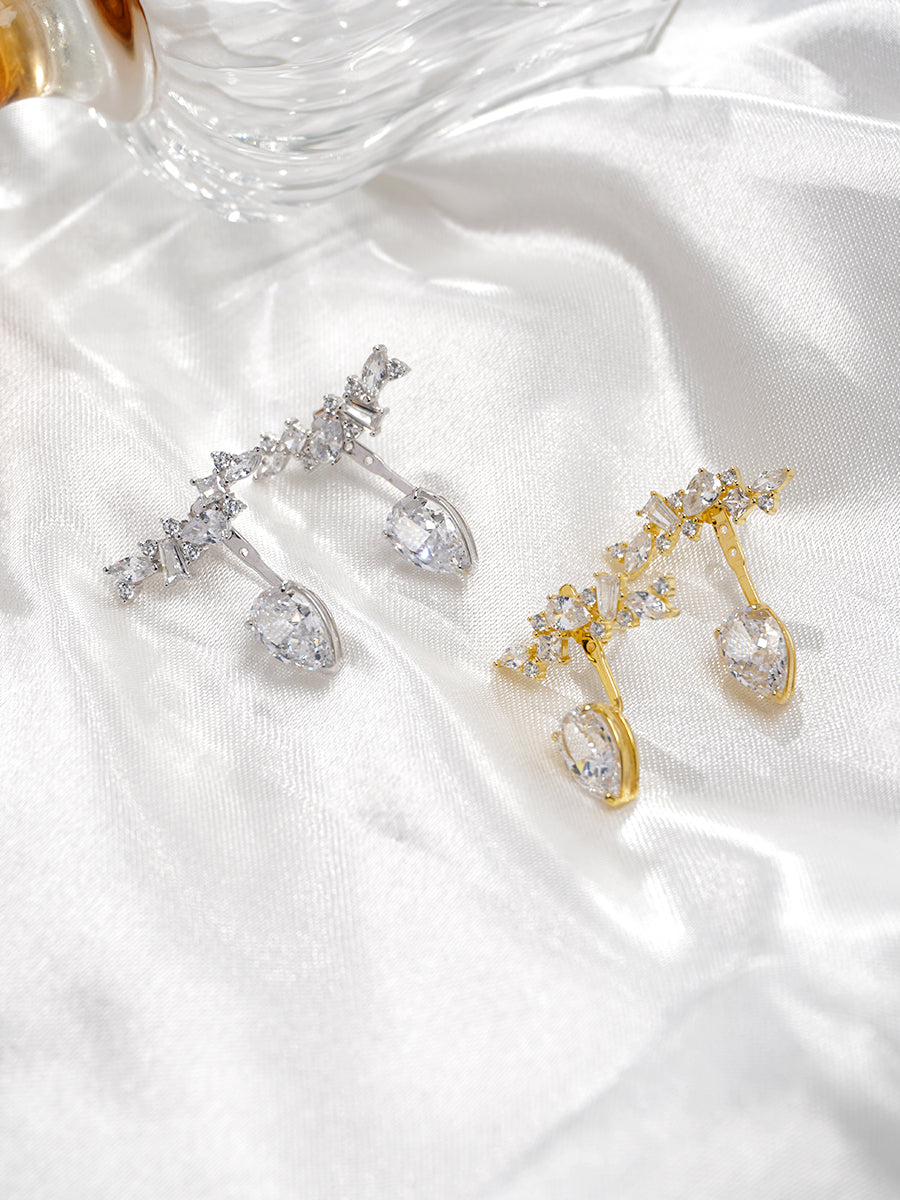 Starlit Sparkle Stud Earrings GE001