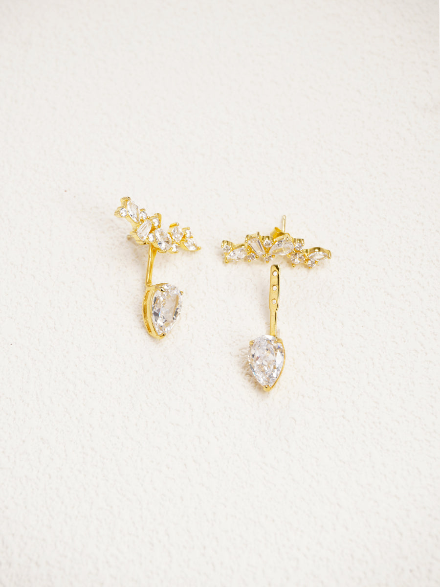 Starlit Sparkle Stud Earrings GE001
