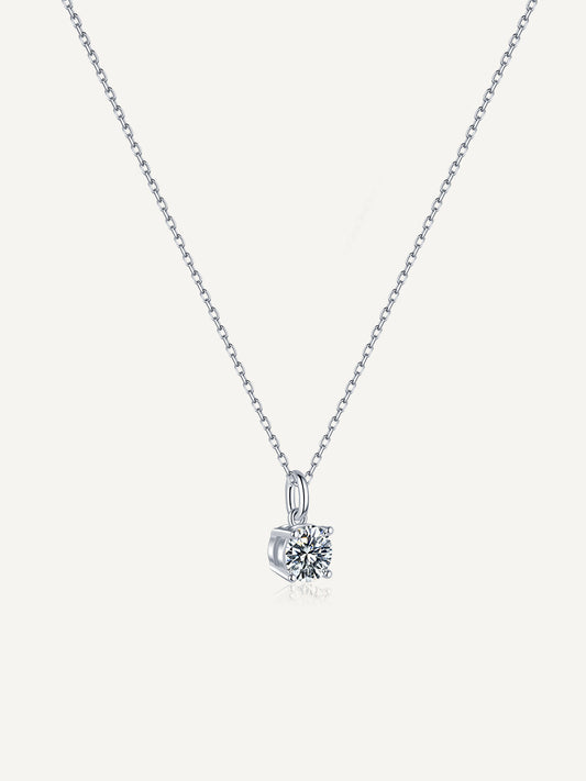 Moissanite Radiant Round Jewelry Set GSET003