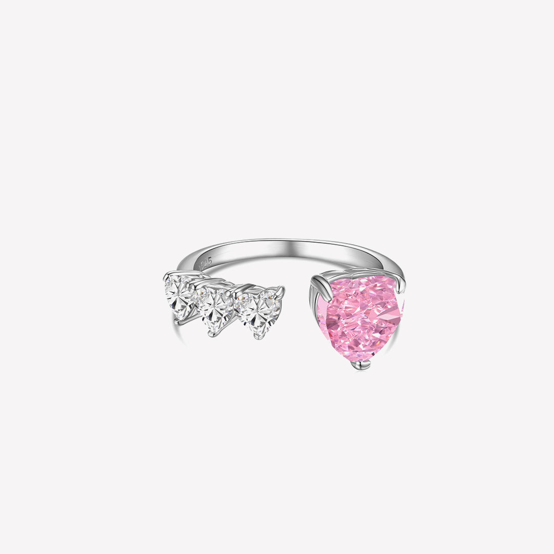 CZ-pink-heart-rings