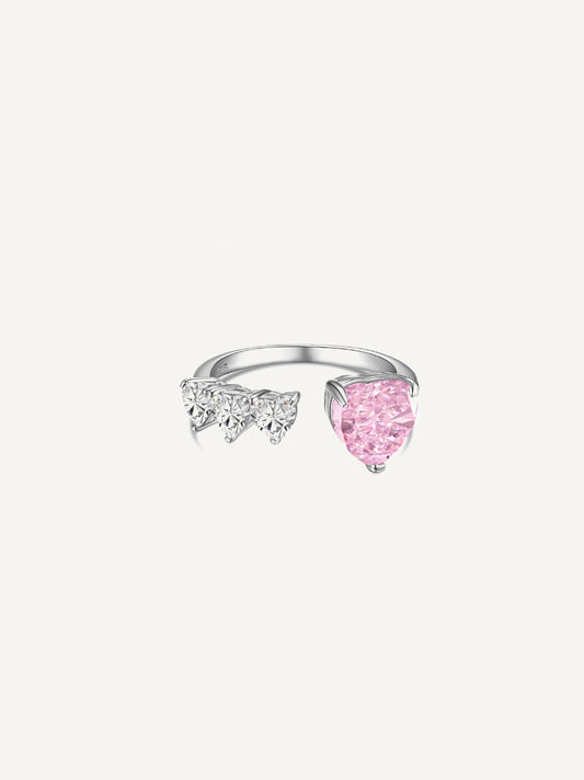 CZ-pink-heart-rings