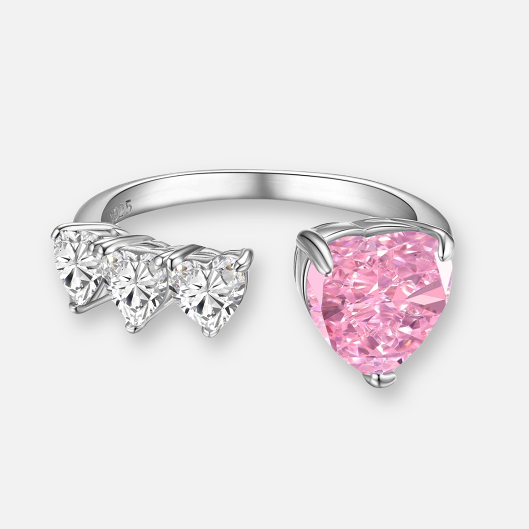 CZ-pink-heart-rings