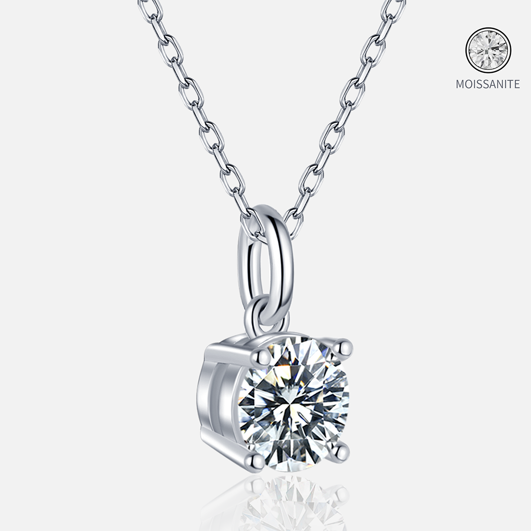 Moissanite Radiant Round Jewelry Set GSET003