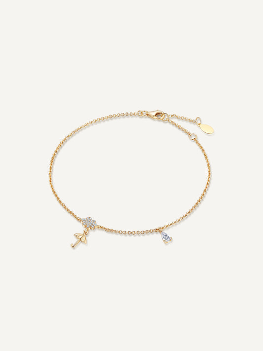 S925-gold-Raindrop-Bracelets