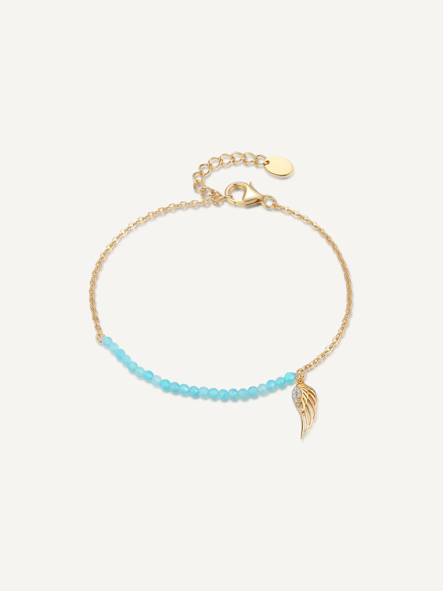 S925-wings-gold-Bracelets