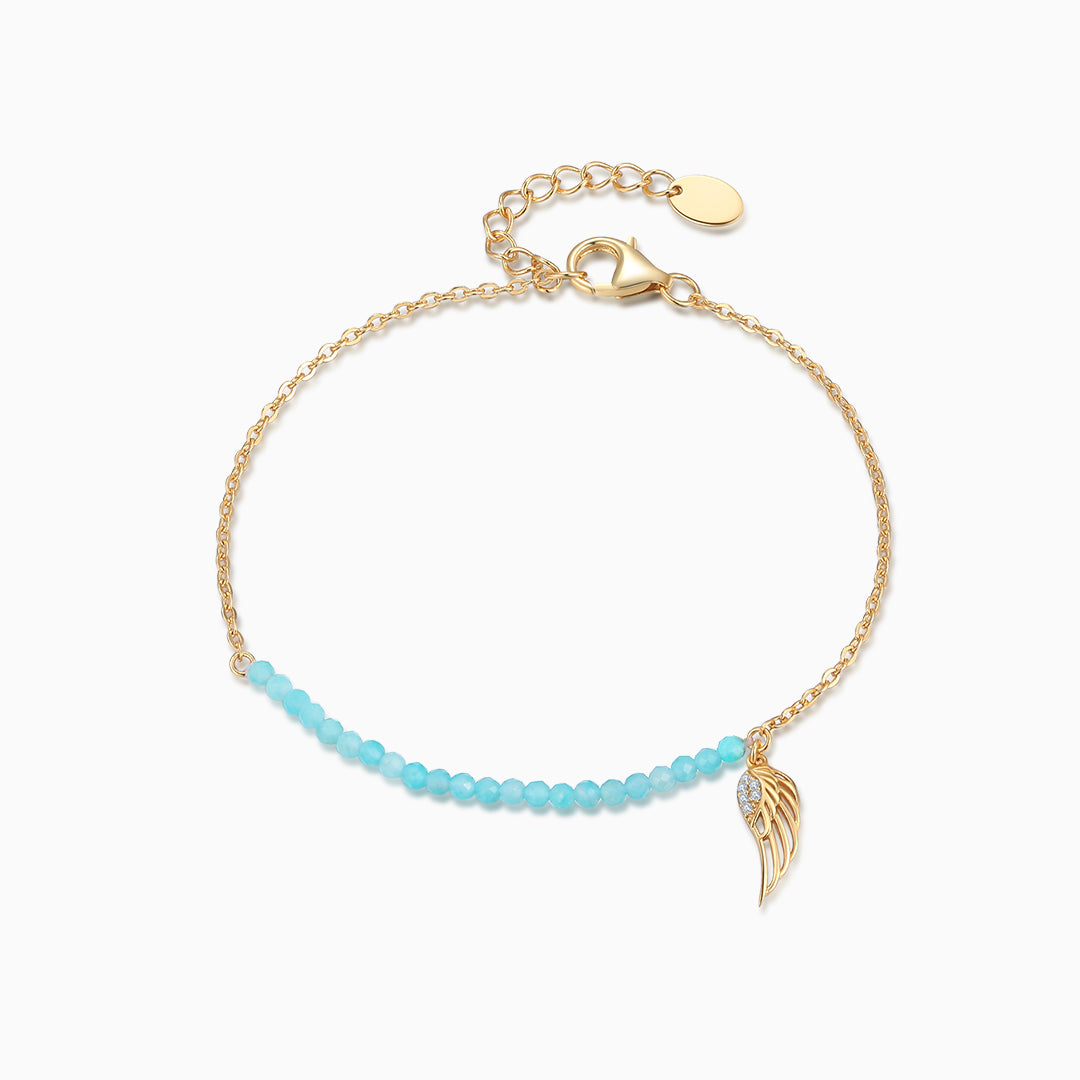 S925-wings-gold-Bracelets