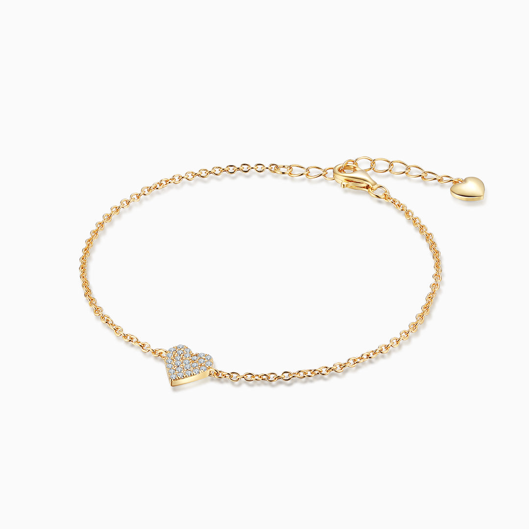 S925-Love-Heart-gold-bracelet