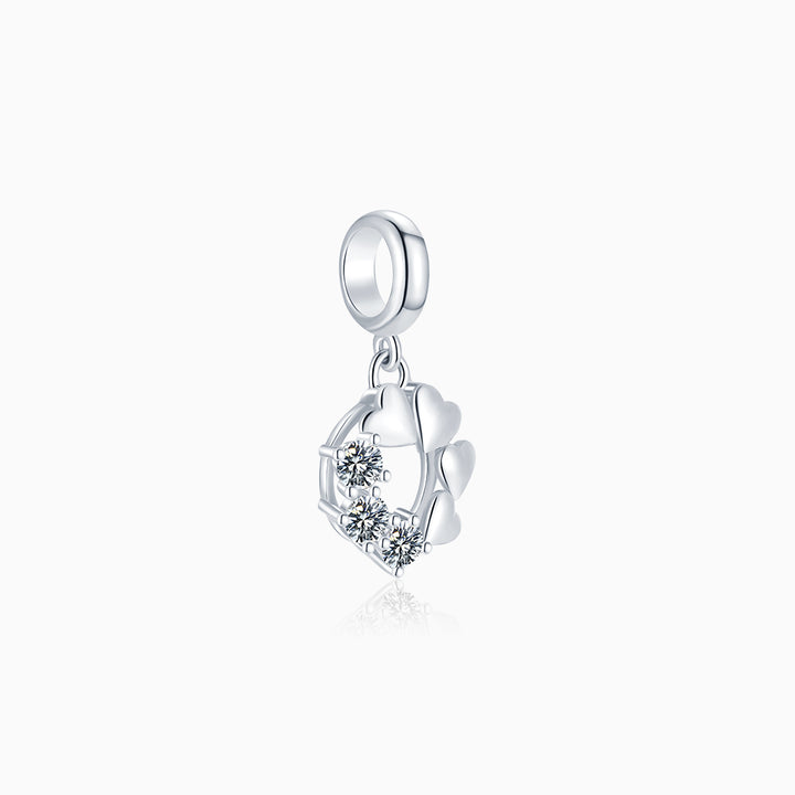 S925-Twin Hearts-sliver-pendant-Charms