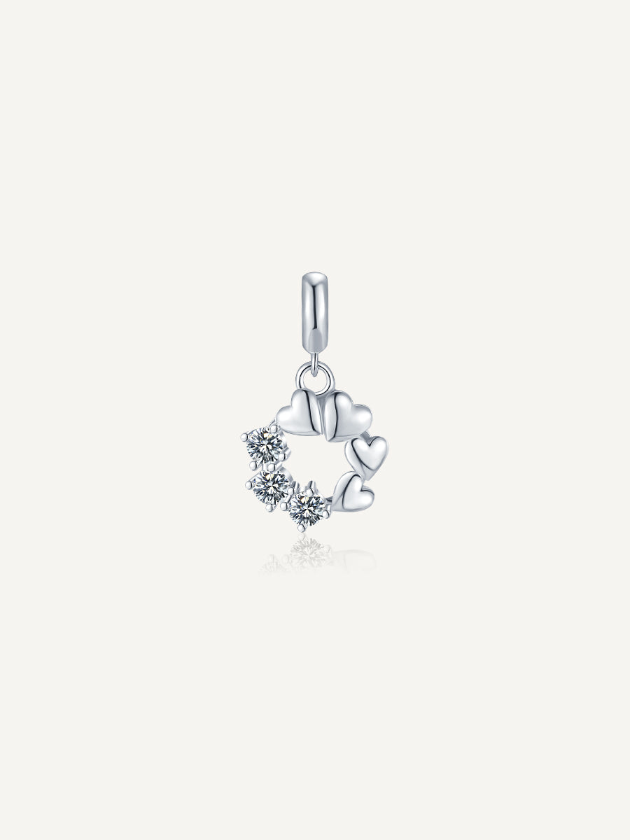 Twin Hearts Pendant PC003
