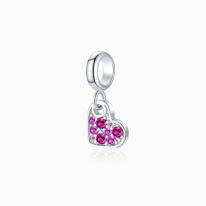 S925-sliver-Heart-pendant-Charms