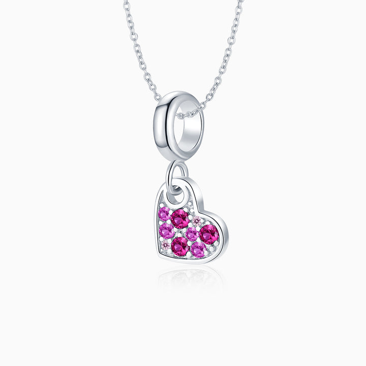 S925-sliver-Heart-pendant-Charms