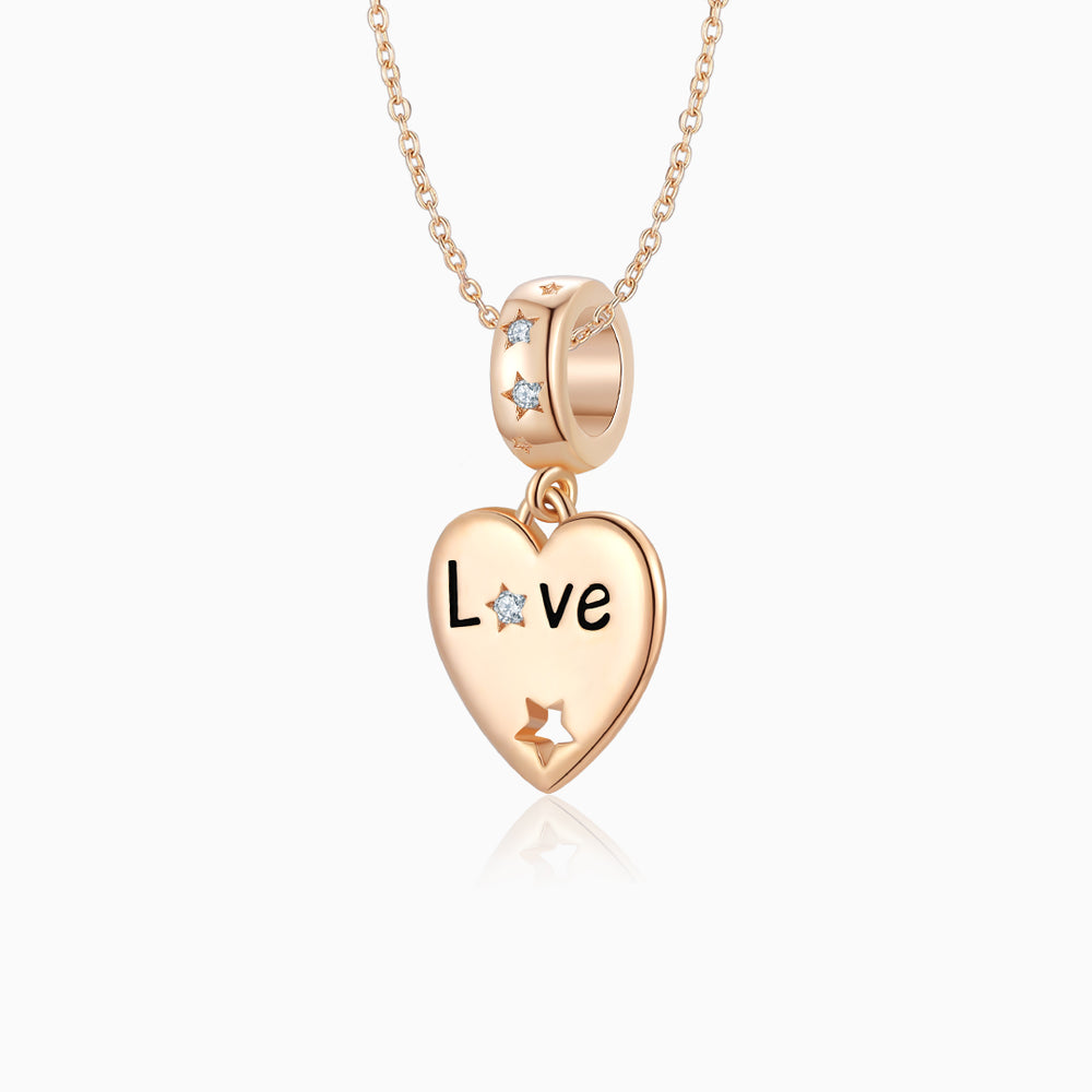 S925-gold-Love-heart-pendant-Charms