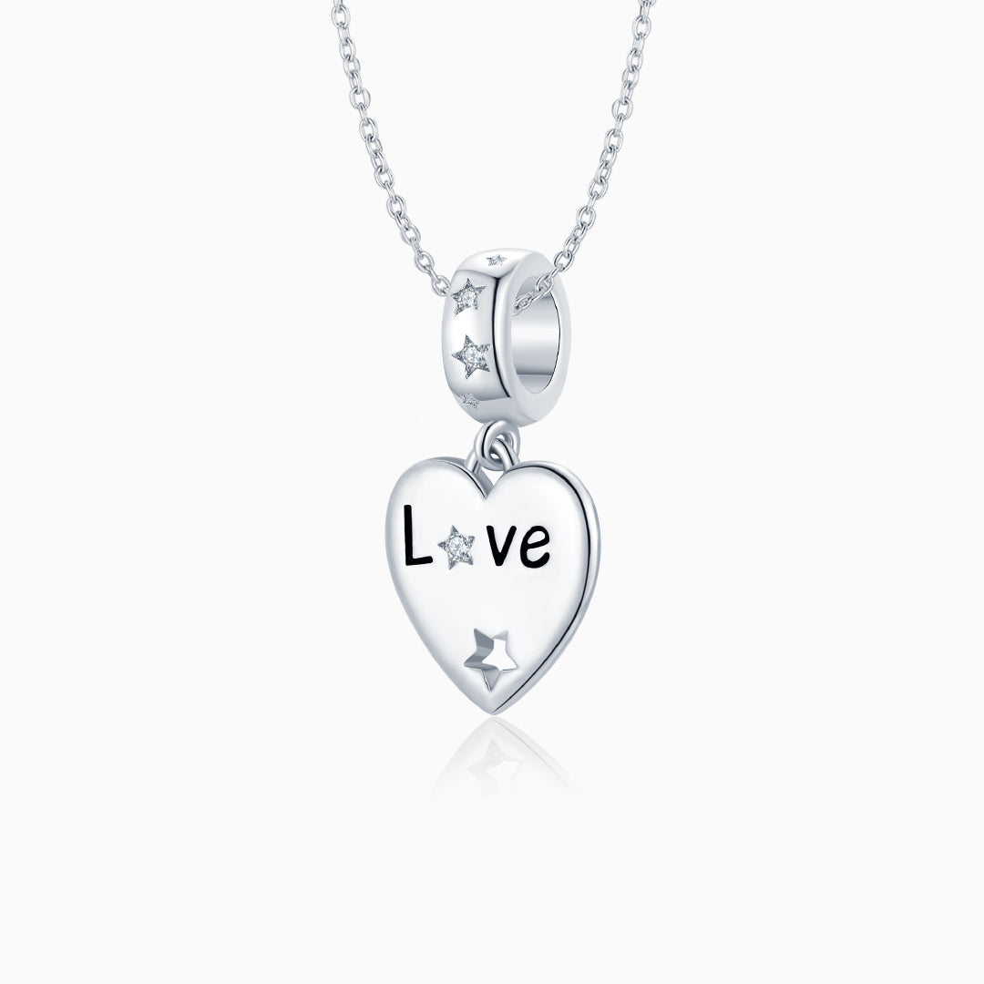 S925-sliver-Love-heart-pendant-Charms