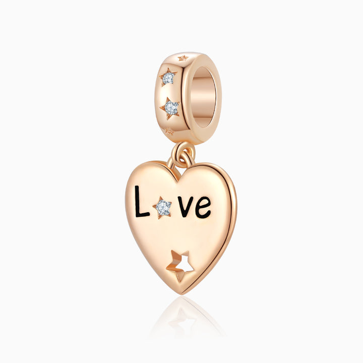 S925-gold-Love-heart-pendant-Charms