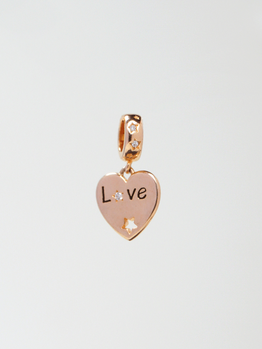 Beloved Heart Charm PC005
