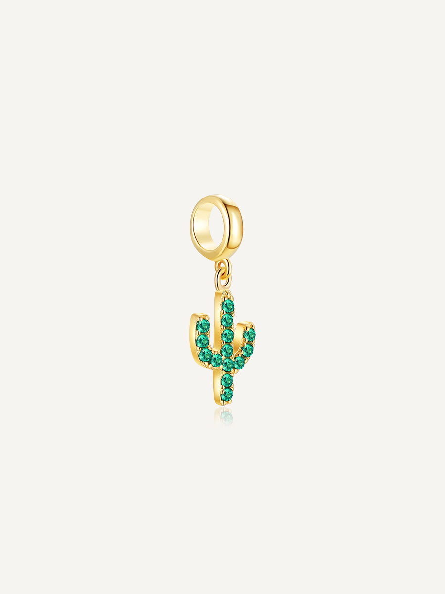 S925-gold-cactus-pendant-Charms