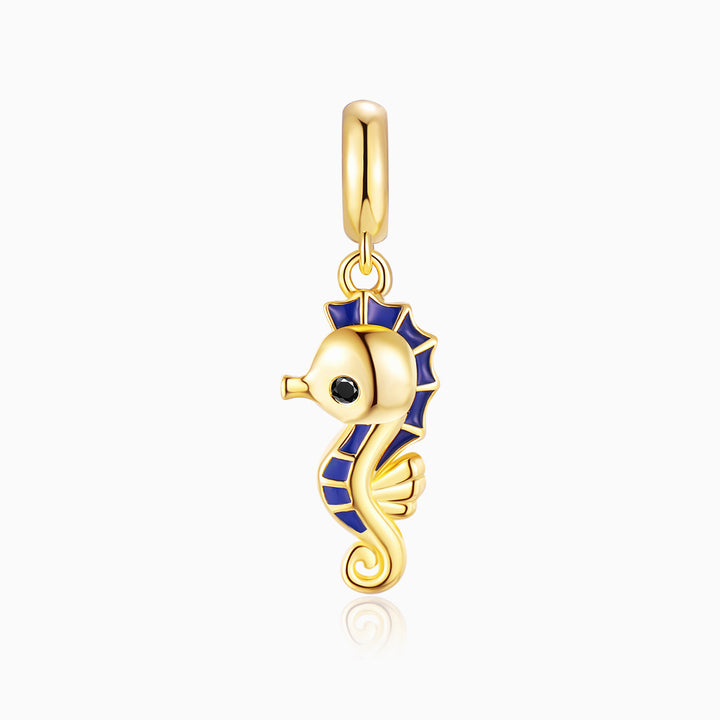 S925-gold-Seahorse-pendant-Charms