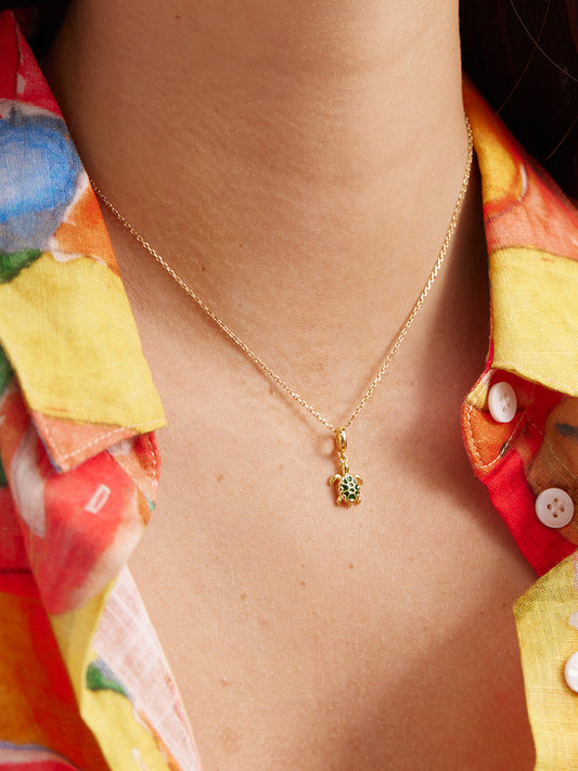 S925-Turtle-gold-pendant-Charms