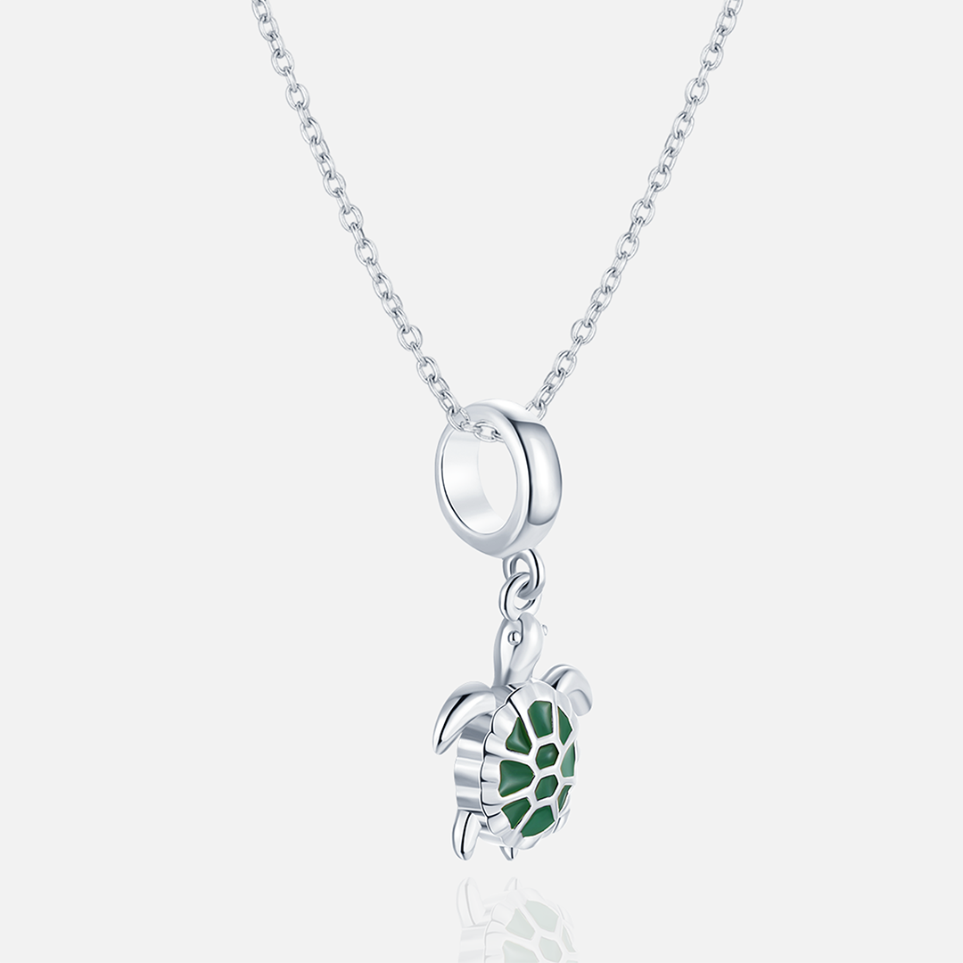 S925-Turtle-sliver-pendant-Charms