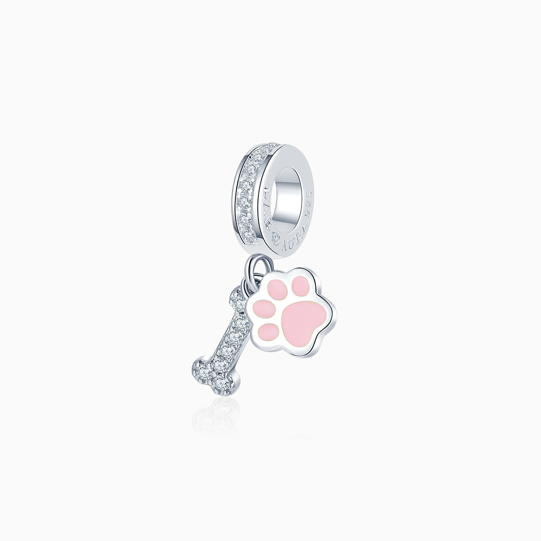 S925-sliver-puppy-footprint-pendant-charms