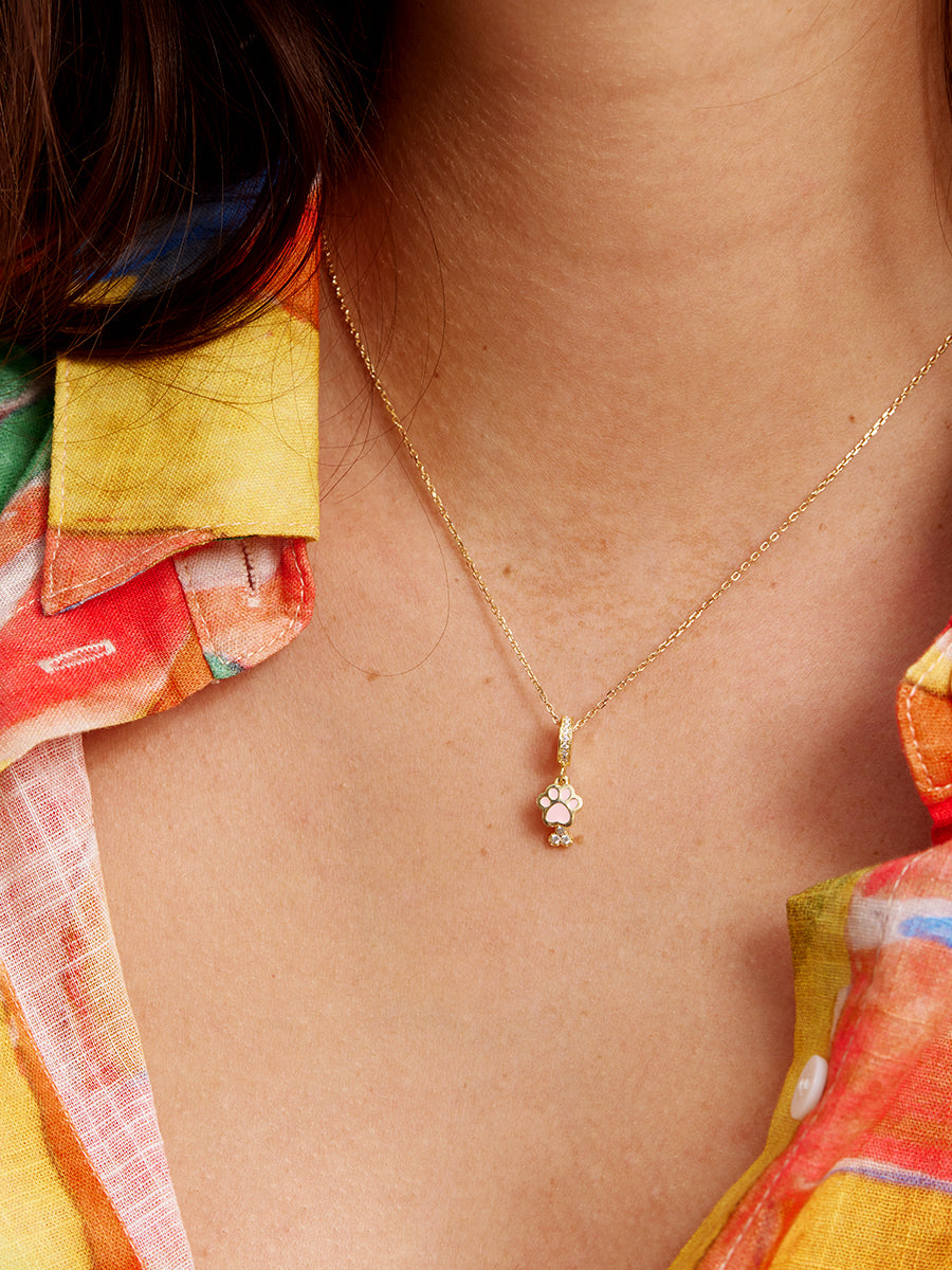 S925-gold-puppy-footprint-pendant-charms