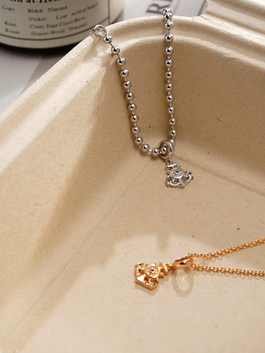 Sailor’s Wheel Charm PC012